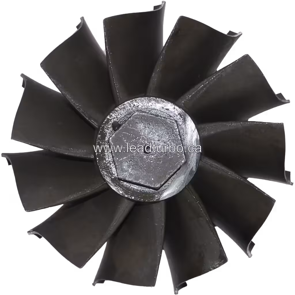 Komatsu SAA12V140E-3A Turbocharger Turbine Wheel Replacement