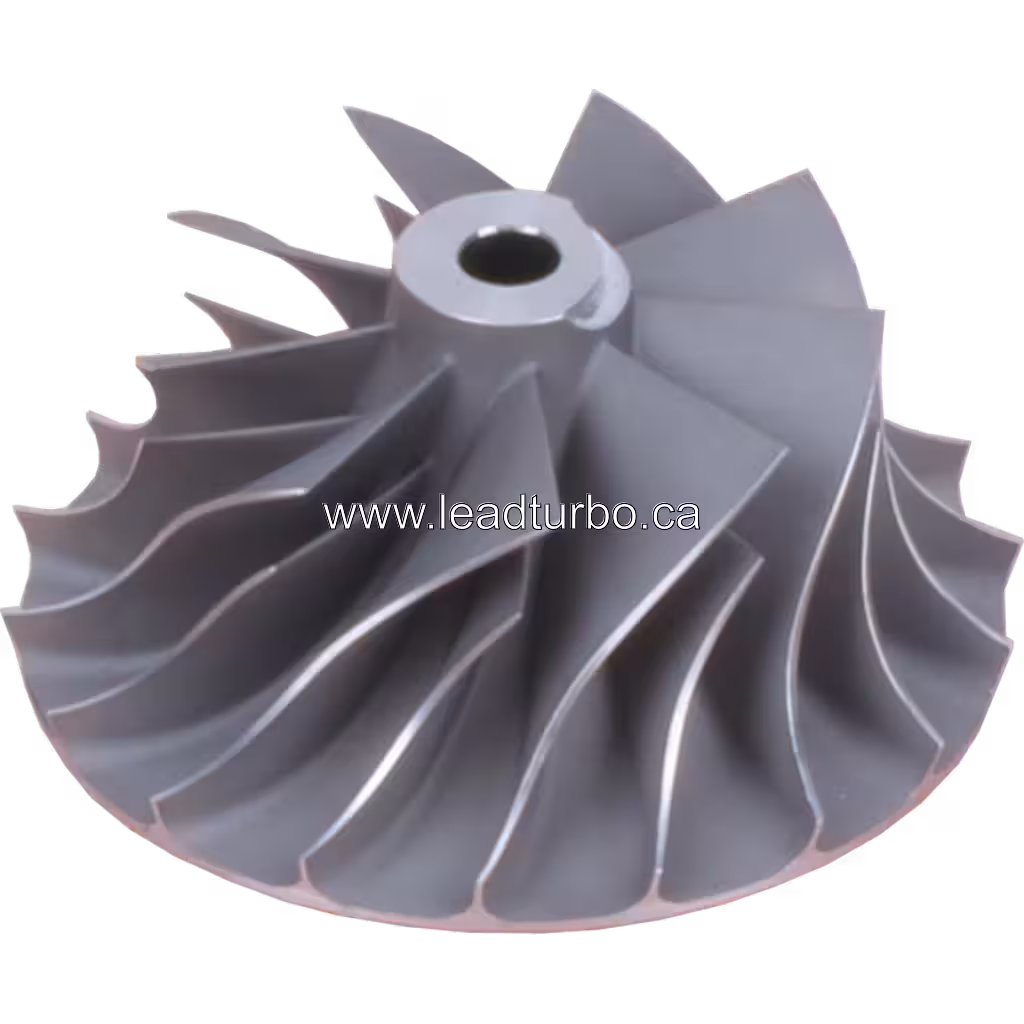 6505-71-5550 CW compressor wheel for J96 turbocharger, top view