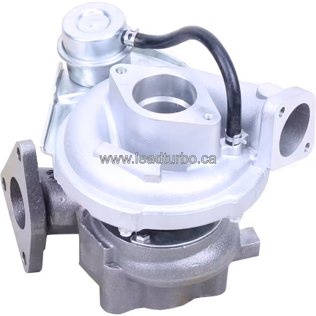 Vue latérale du turbocompresseur pour Nissan Frontier