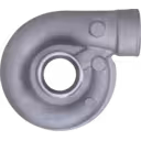 317208 Compressor Housing Replacement for Perkins 704-30T Turbocharger thumbnail 1