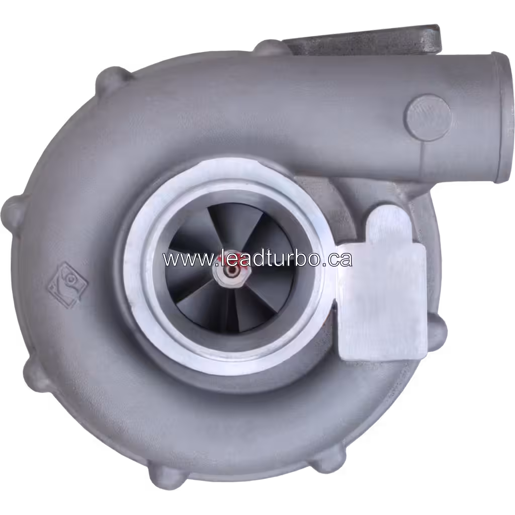 Front view of 848010024 J76G turbocharger showing compressor wheel