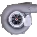 Front view of 848010024 J76G turbocharger showing compressor wheel