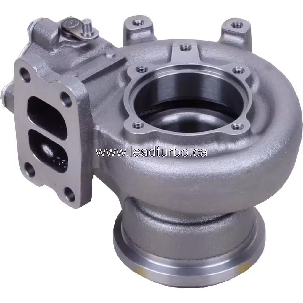 Détail carter turbine S300G pour tracteur CAT