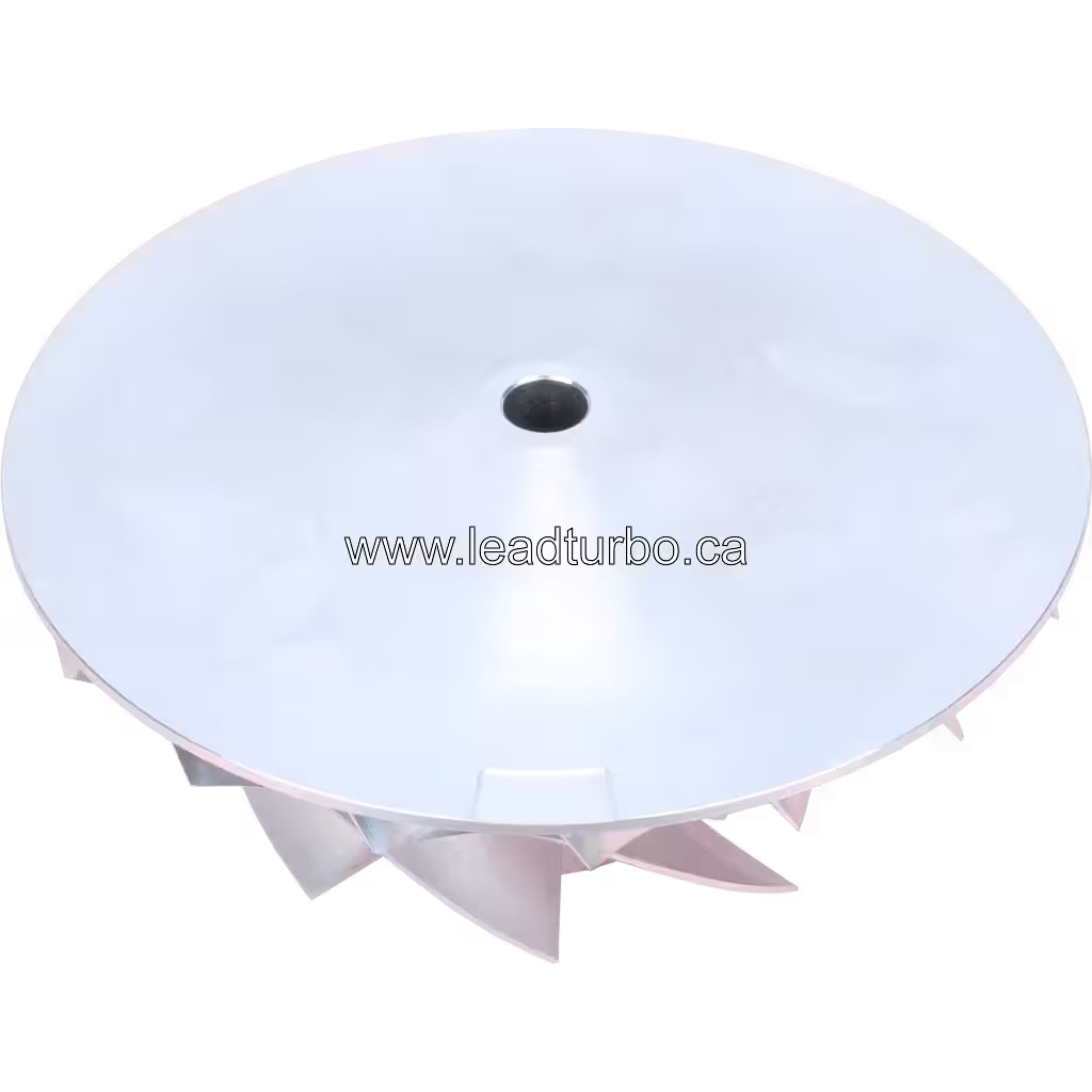 Face arrière concave de la roue de compresseur 2836604A