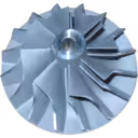 Roue de compresseur 409179-0029 vue de face pour TO4B71
