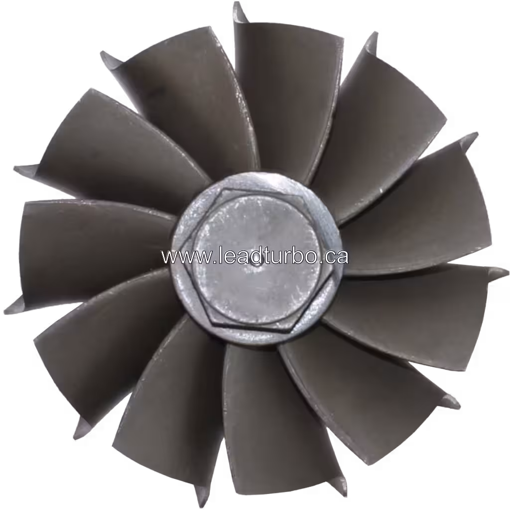Pièce de rechange roue de turbine moteur diesel poids lourd
