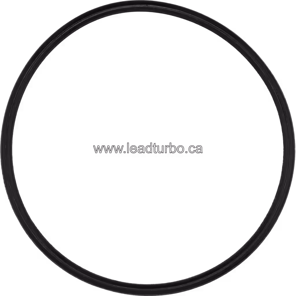 Angled view of aftermarket S400 turbo O ring