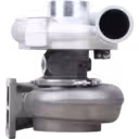 Turbochargeur ME032938 TD07-22A 17 vue de face avec carter compresseur argenté