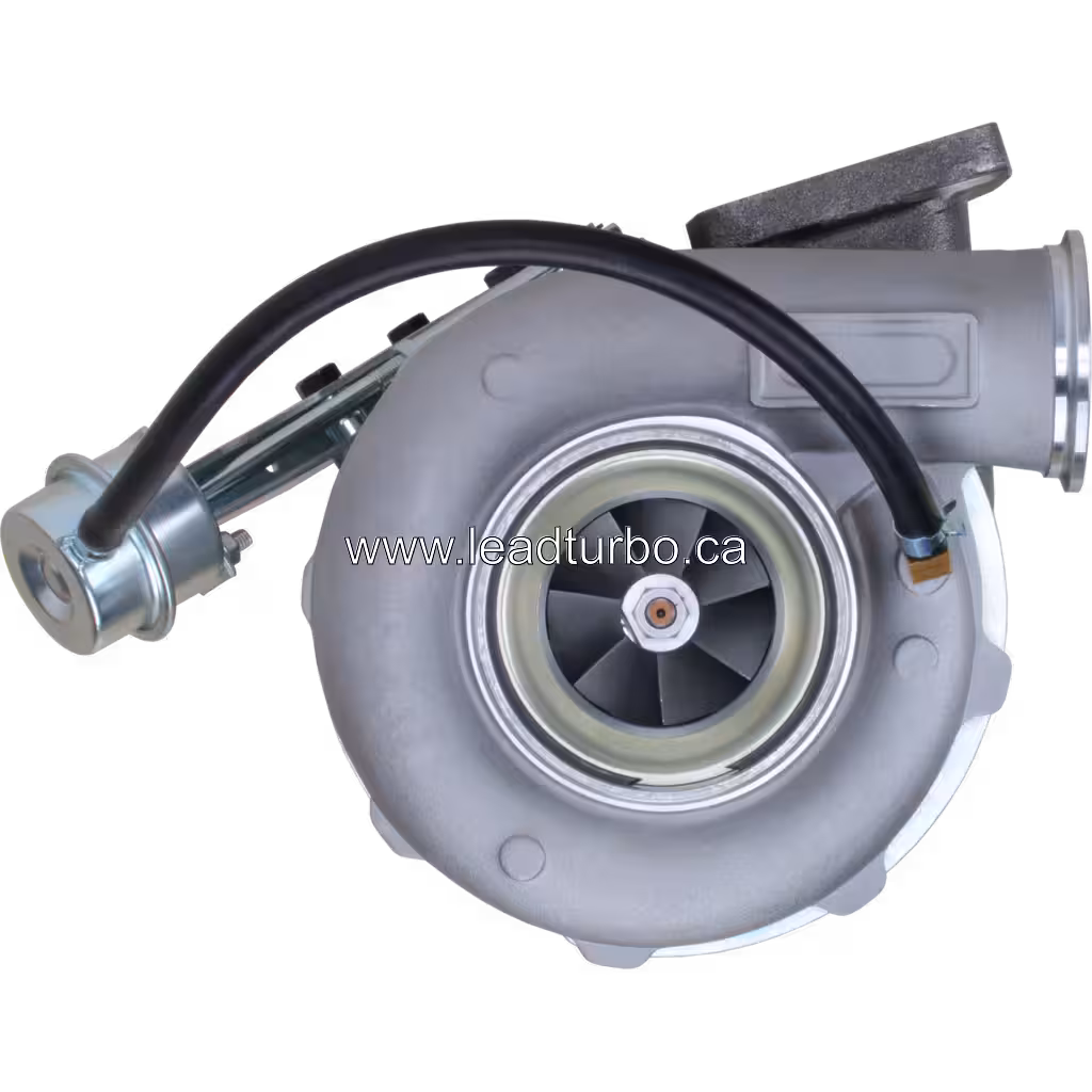 Turbocharger mounting flange and actuator bracket