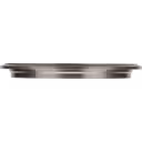 Back plate HX83 FOR 2837539 BP vue avant avec rainures concentriques