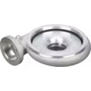Boîtier de compresseur HX82 vue de bas 45 degrés avec canal spiralé