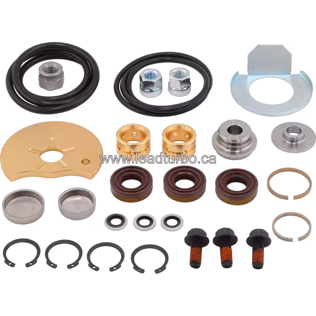 FOR HE351VE 4046836 RK J96 turbocharger repair kit with assorted mechanical components