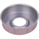 Heat shield 3519155 HT3B vue de 45 degrés, finition métal usinée