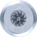 Front view of J96 turbo core FOR 28200-42700 with silver compressor housing