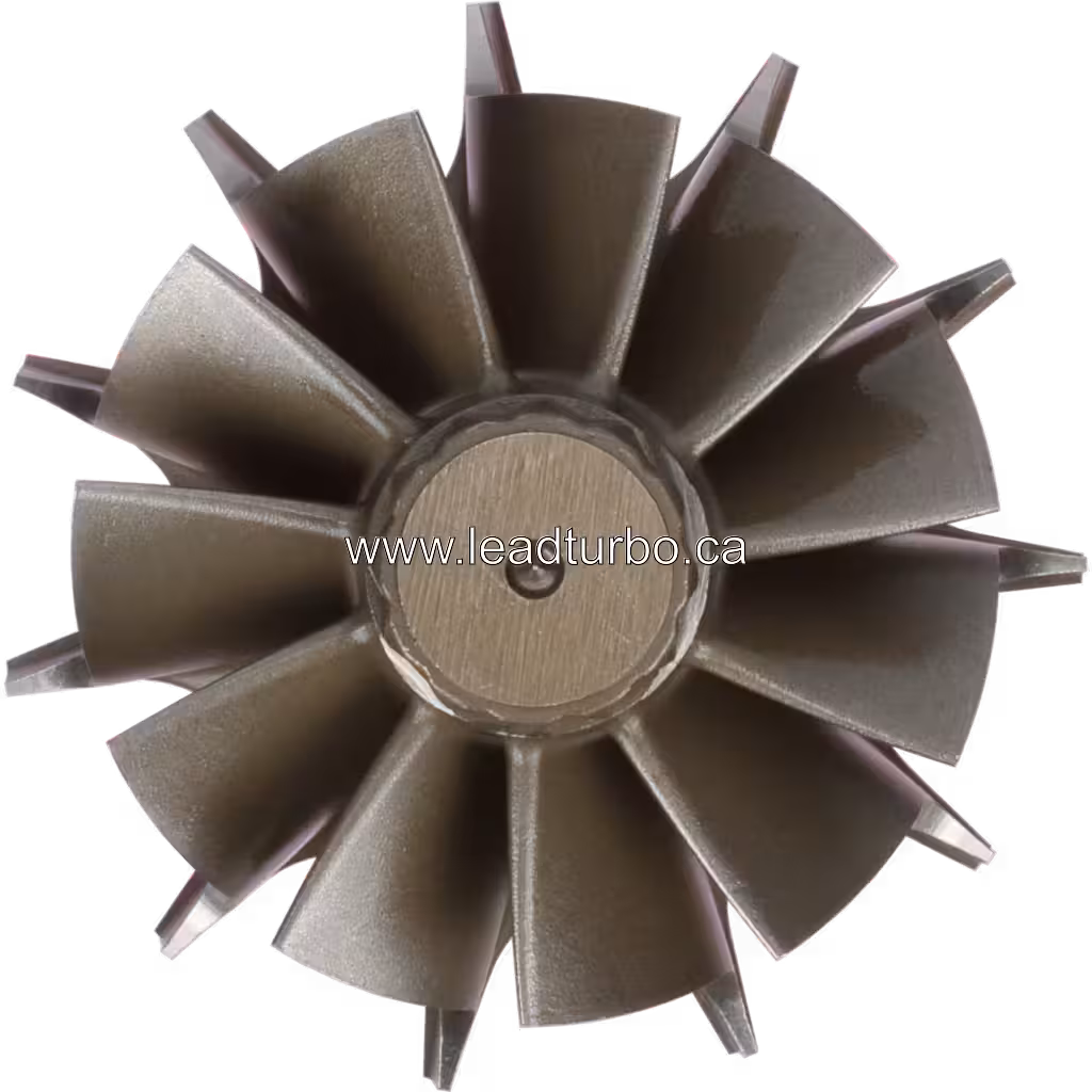 Détail de la roue de turbine J96