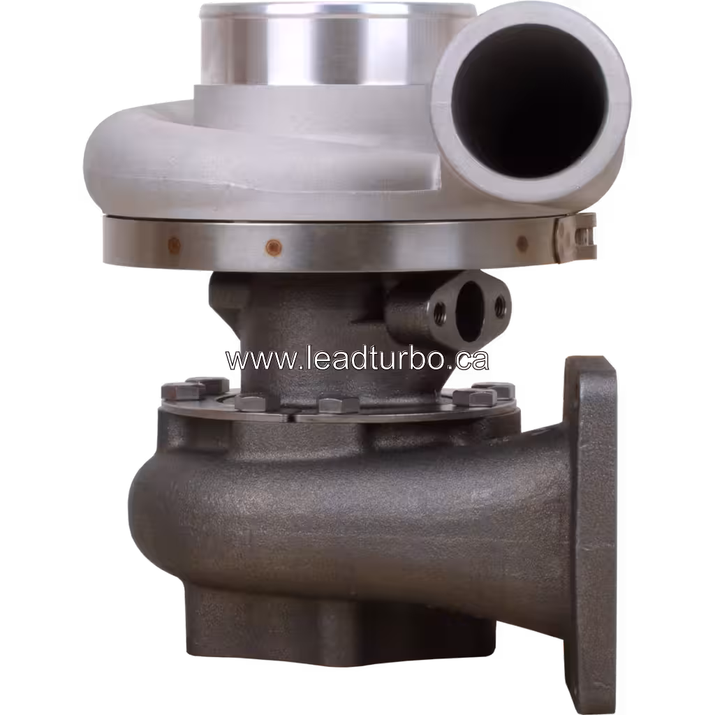Vue avant du turbocompresseur 6506-21-5020 montrant l'impulseur compresseur