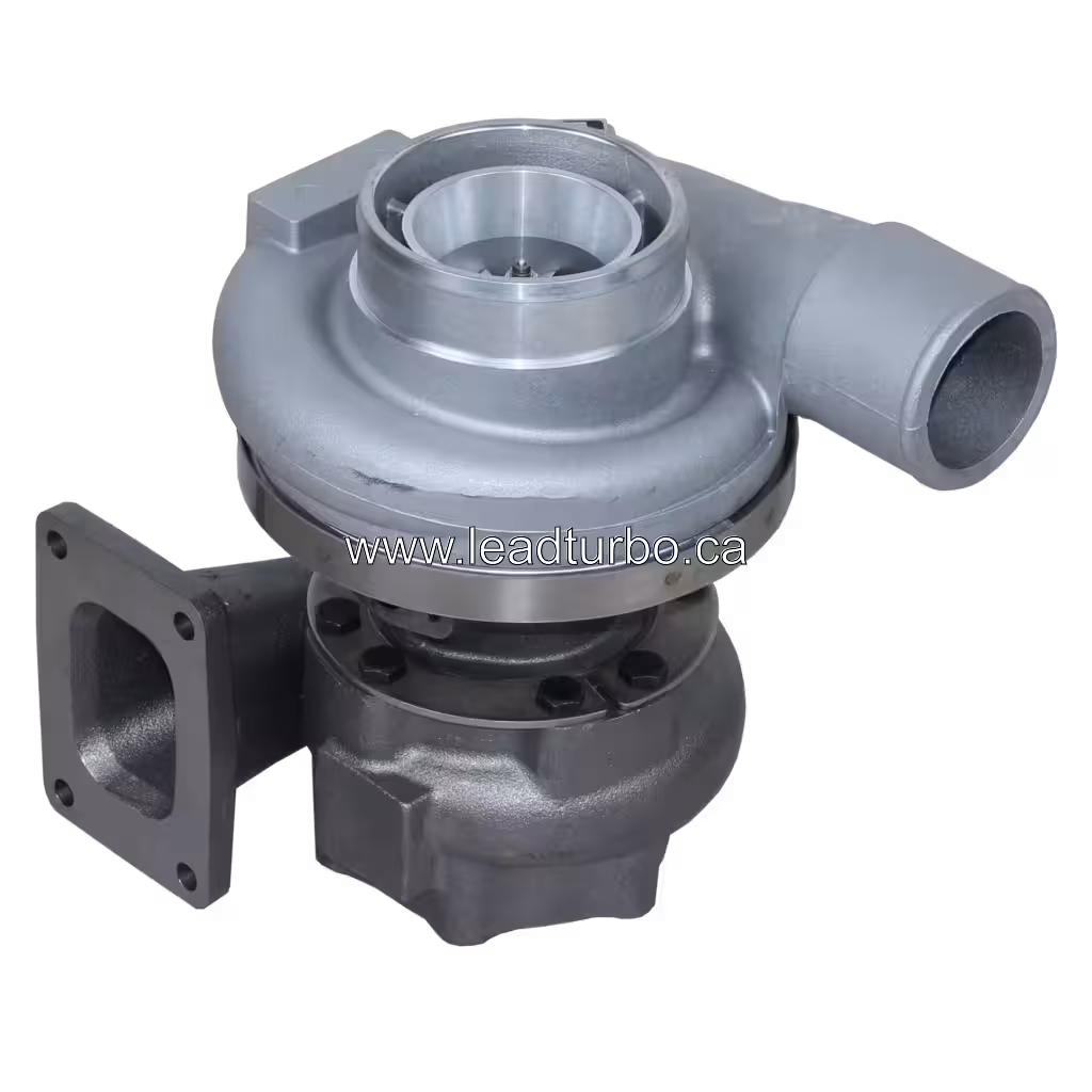 Vue de dessus du turbocompresseur KTR90-332E pour Komatsu SAA6D125E-5