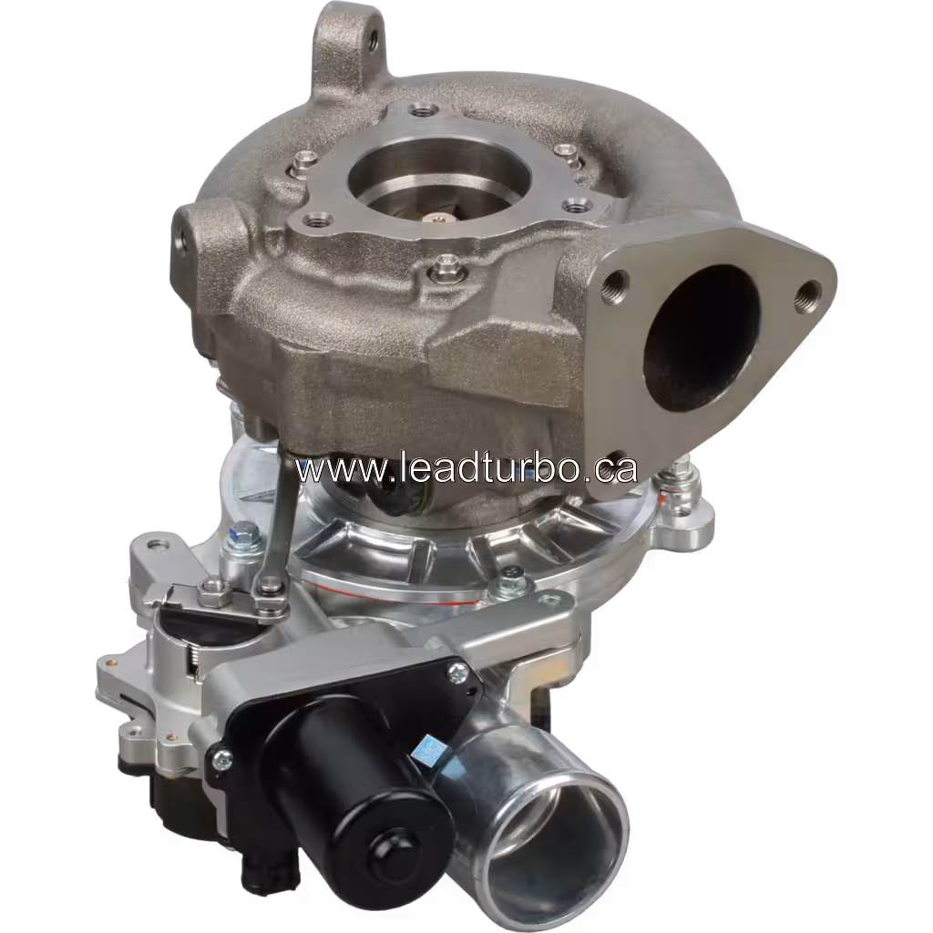 17201-30150 CT12CV Turbocharger Replacement for Toyota 1KD Engine bottom 45 degree view