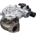 CT12CV Turbocharger Assembly Front View
