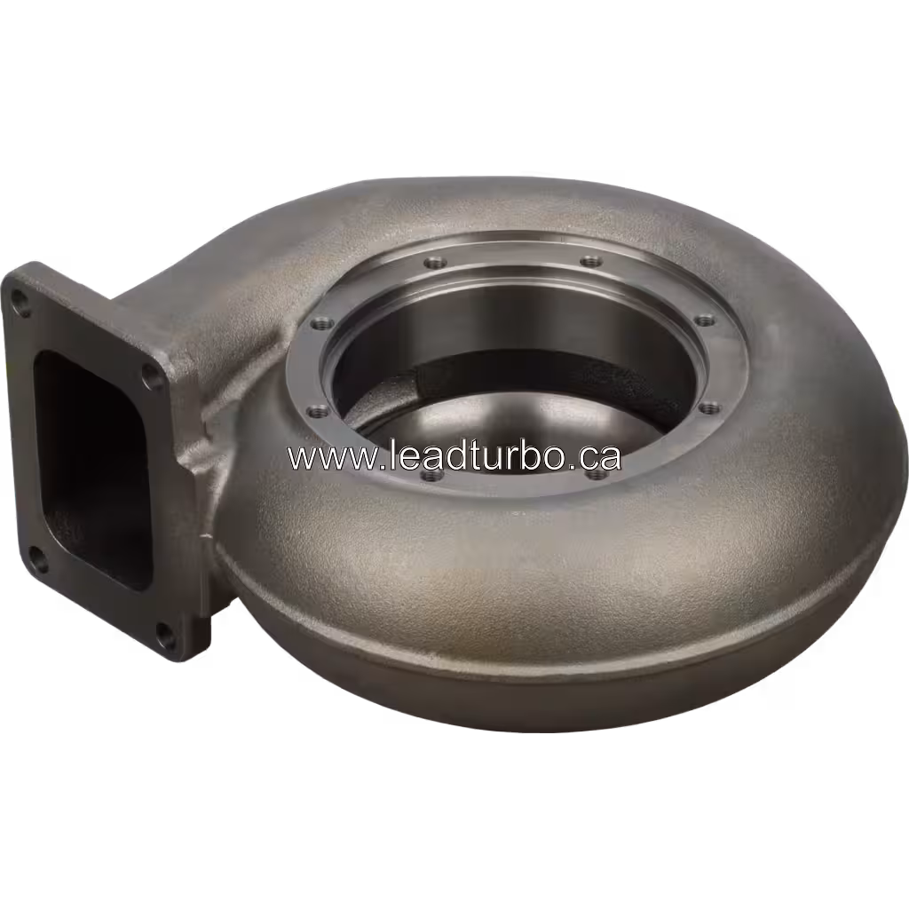 3524726 turbine housing bottom view with machined opening