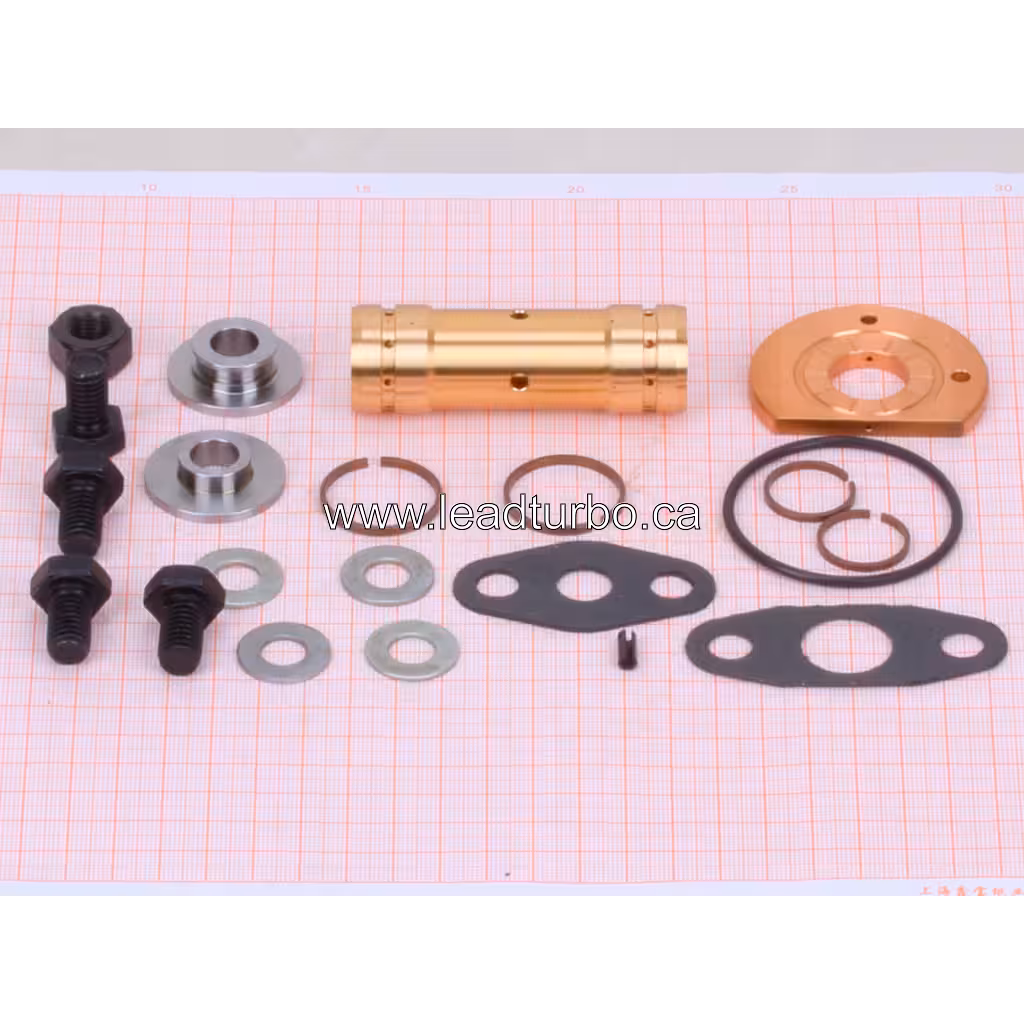 FOR 6505-67-5080 RK turbocharger repair kit layout with gaskets and seals