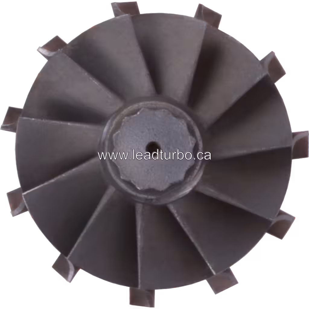 8980302170 TW RHF55 Turbine Wheel 8980302170 for Isuzu 4HK1 Turbocharger top view