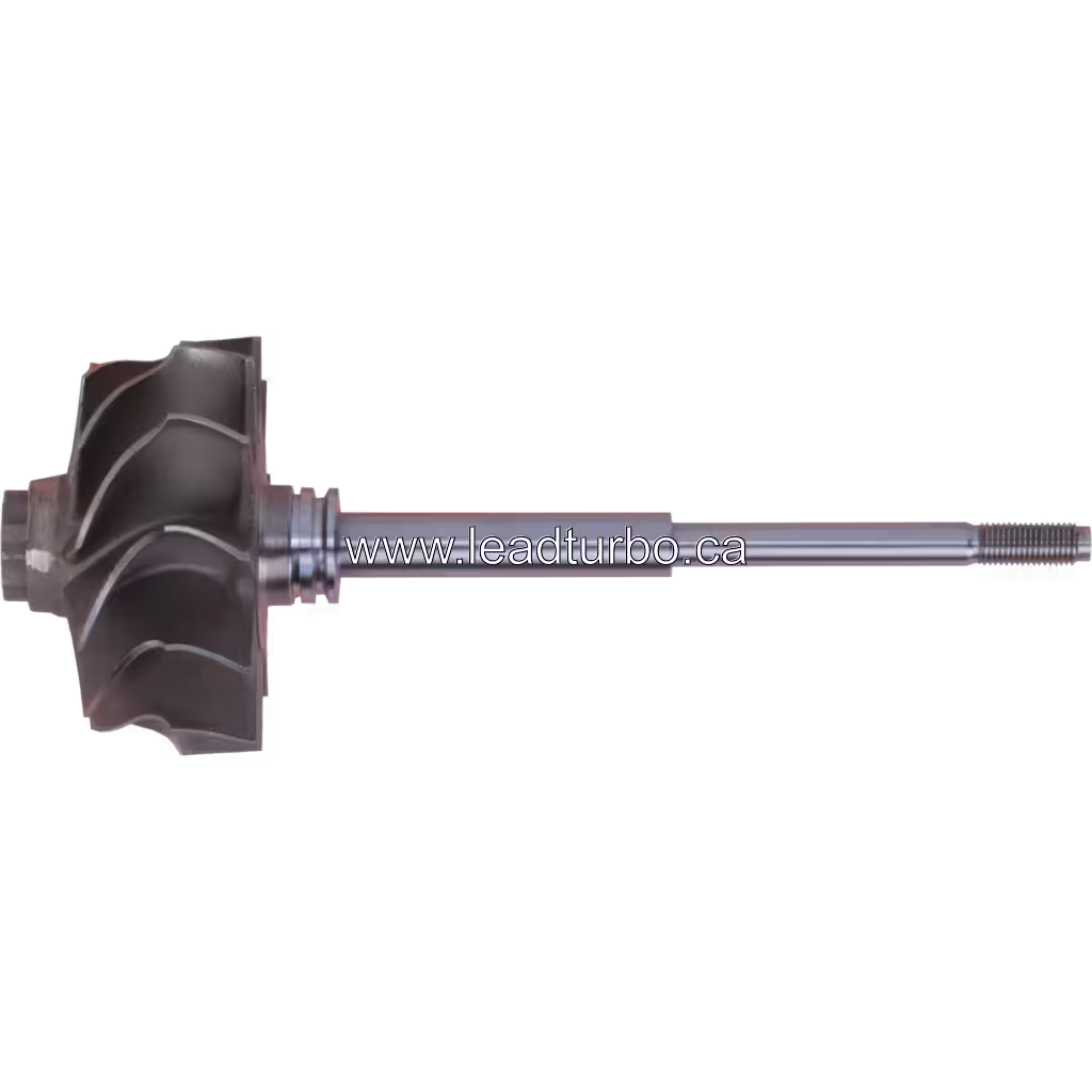 FOR 8980302170 TW RHF55 turbine wheel side profile with shaft