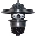 Vue de face du core de turbocompresseur GTA4202 712402-5008 avec carter central et support de montage
