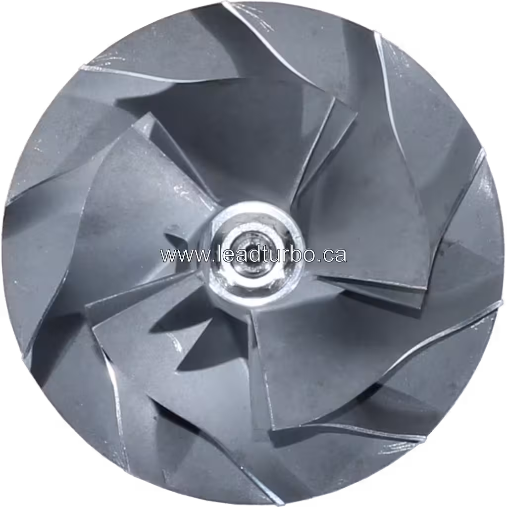 Vue du rotor de turbocompresseur J96