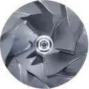 Vue du rotor de turbocompresseur J96