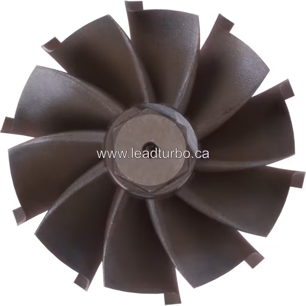 Aftermarket turbocharger turbine wheel for Isuzu