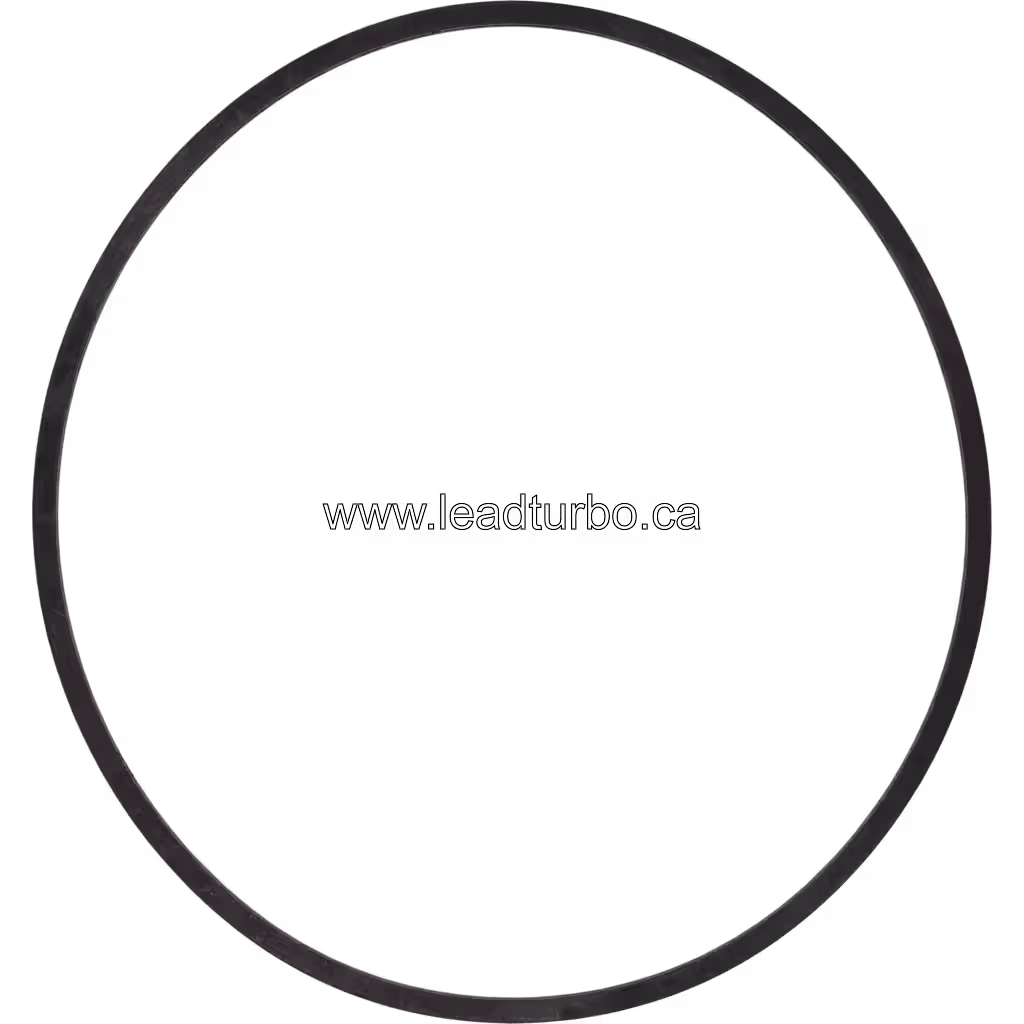 Heavy duty turbocharger O ring close up view