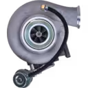 Turbocompresseur 4025327 HX35W avec actionneur externe et tuyau bleu