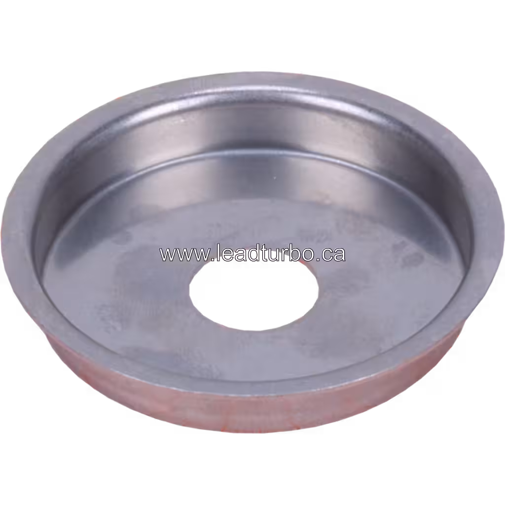 Top view of FOR 318281 HS heat shield with central opening