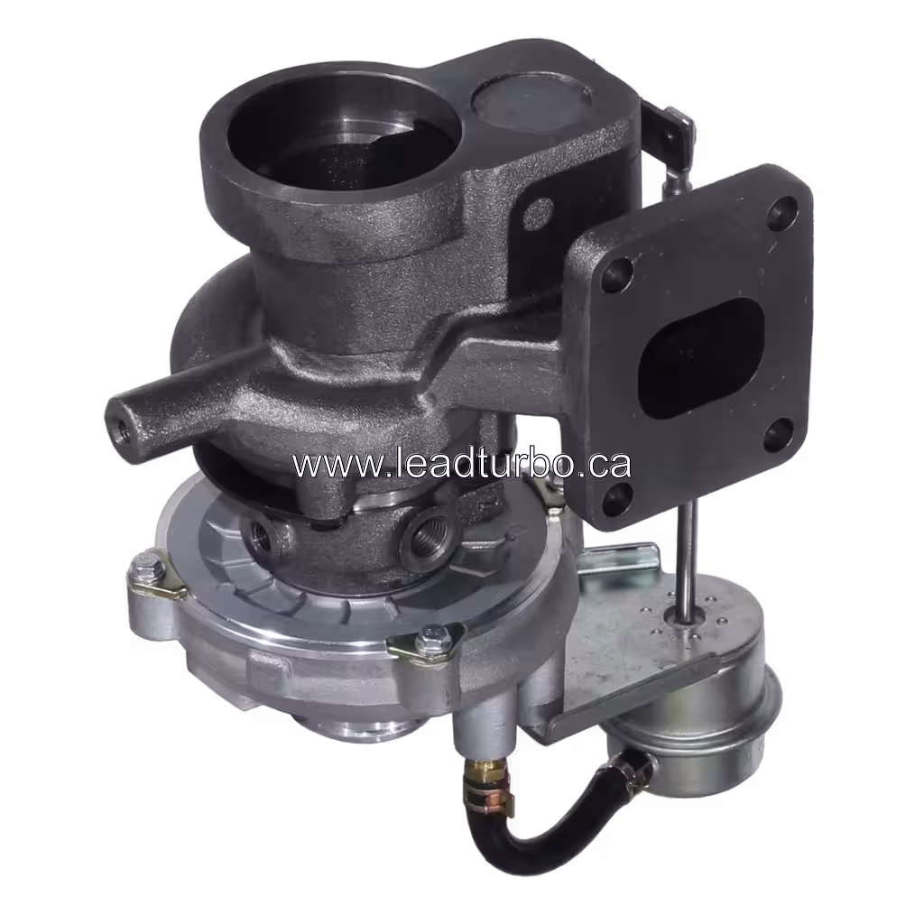 GT1749S Turbocharger Compressor and Turbine Housing View