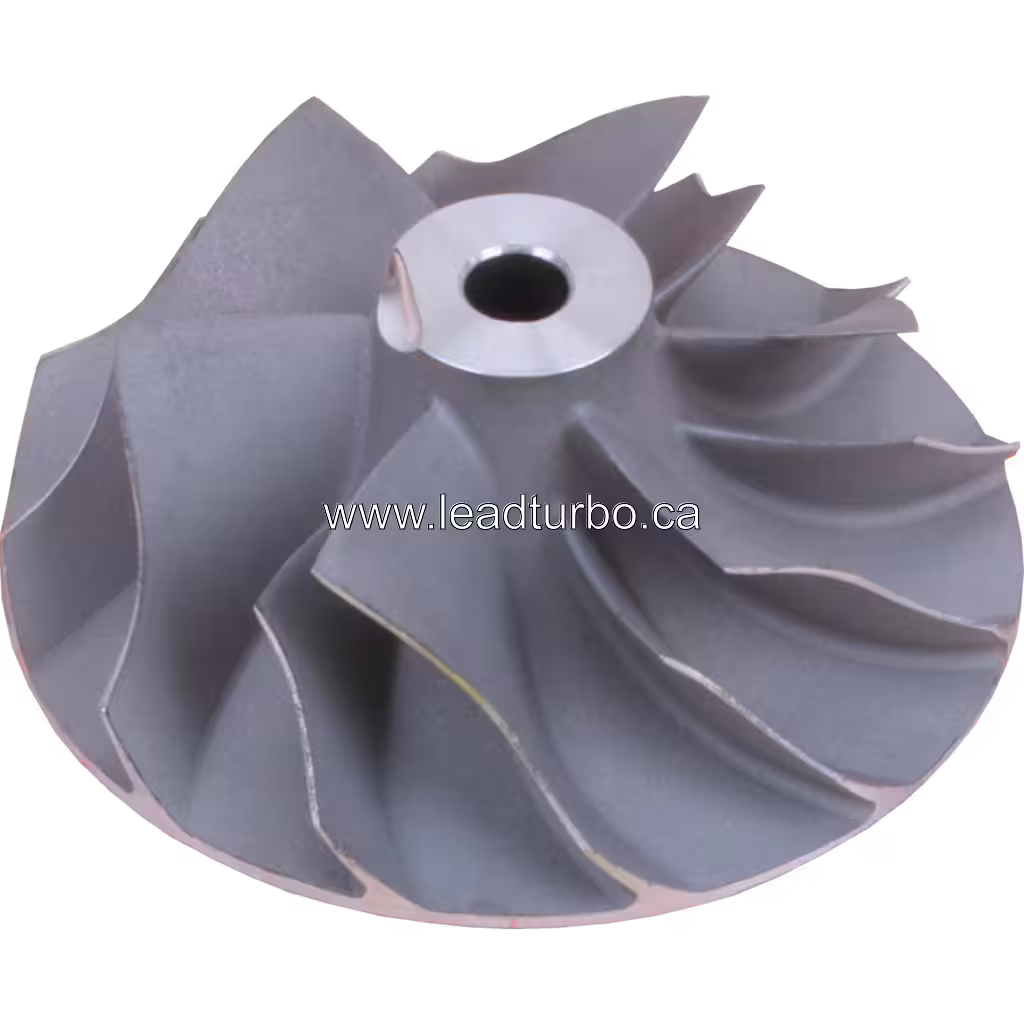 Aftermarket compressor wheel for turbocharger replacement
