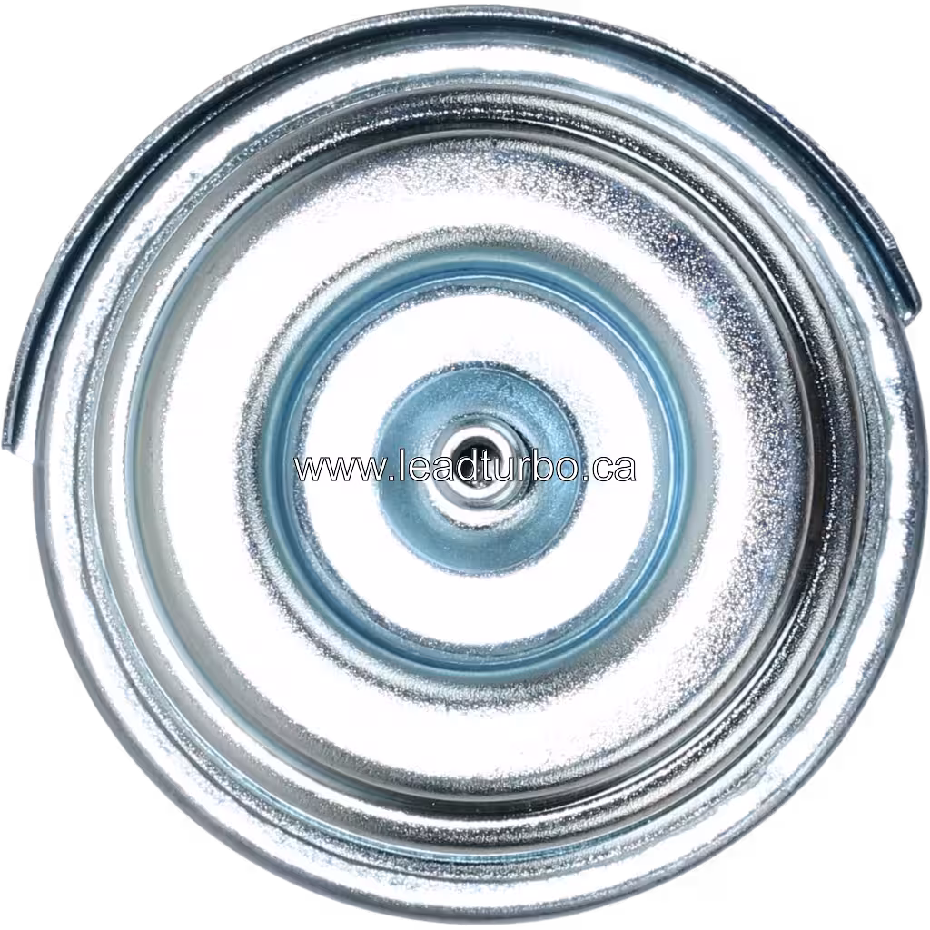 Nothing turbocharger actuator side view