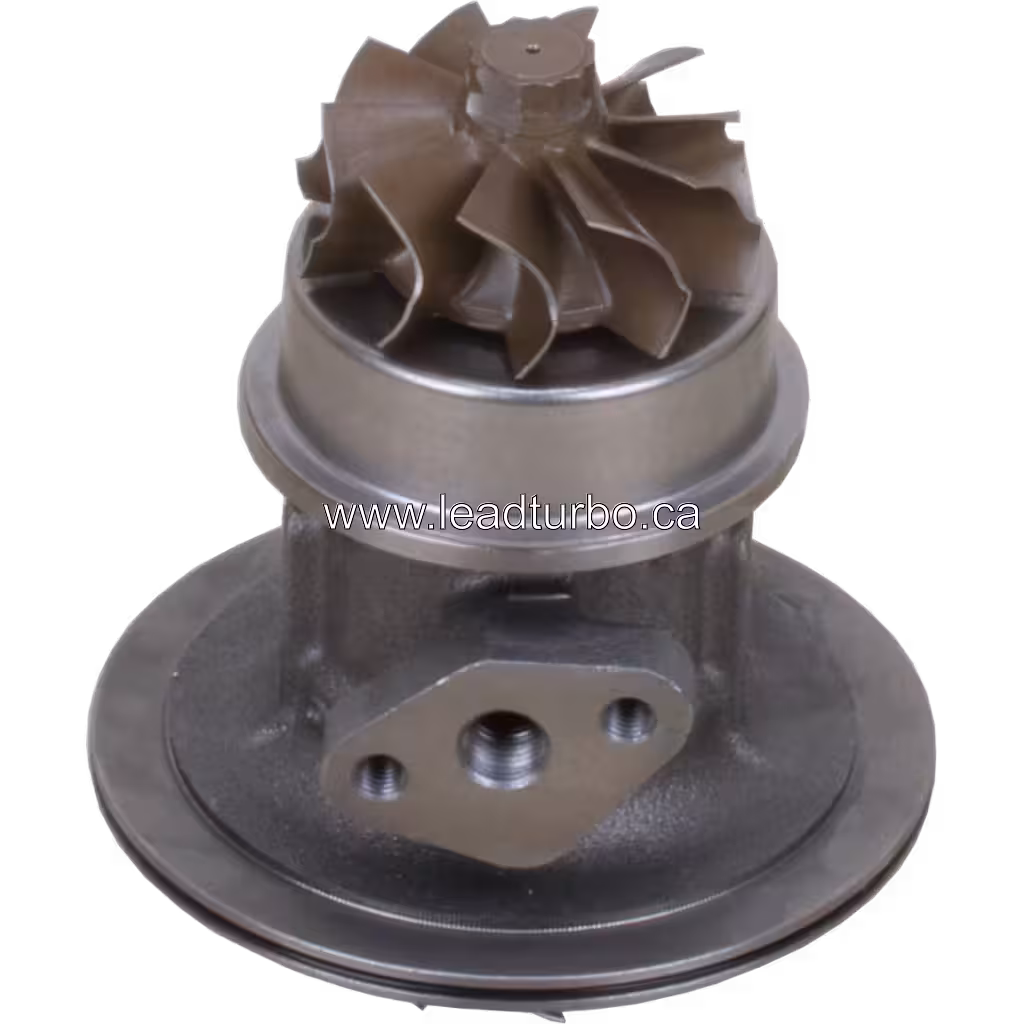 Bottom view of FOR RE509807 core with machined metal housing and bearing structure