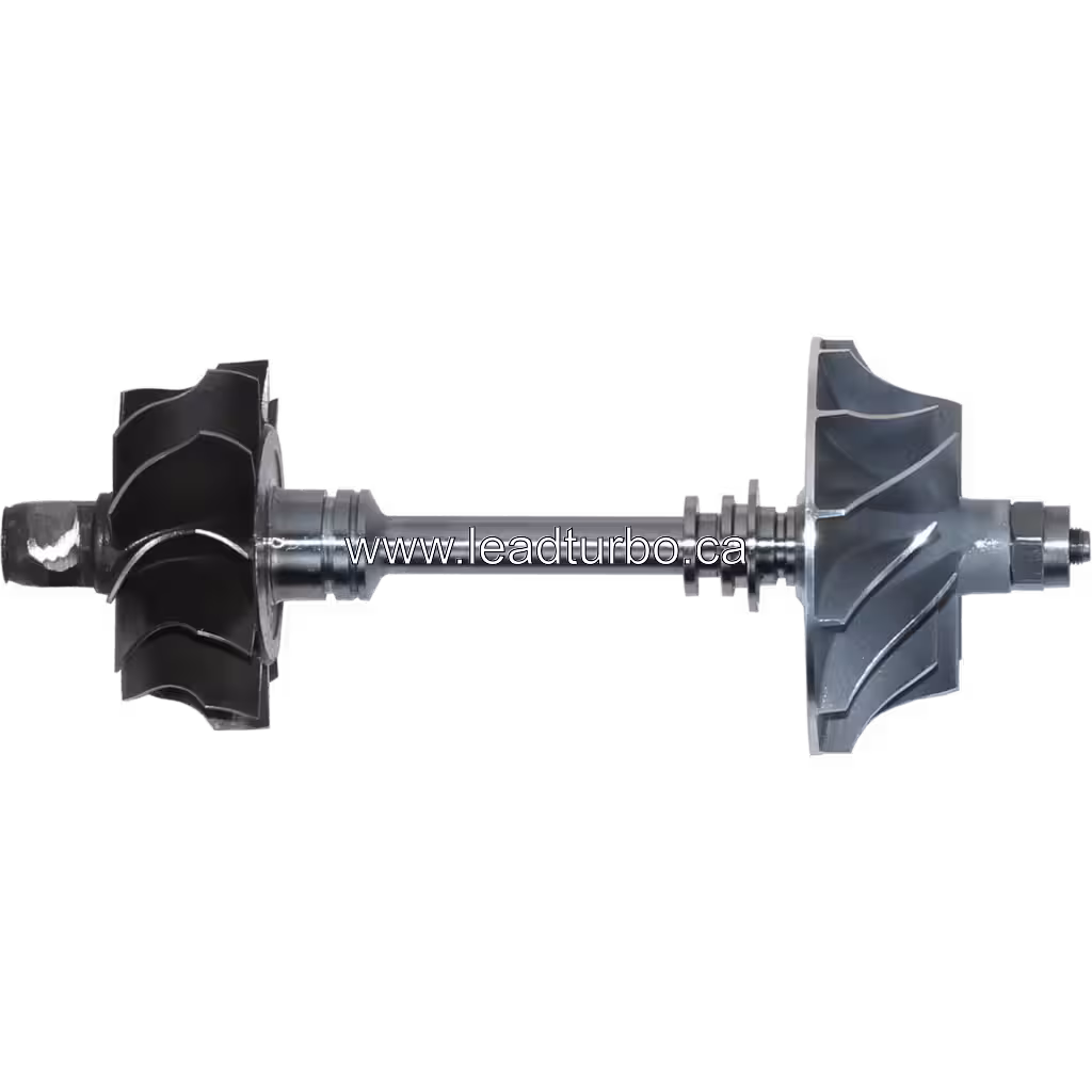 Rotor Assy de turbocompresseur vue de face