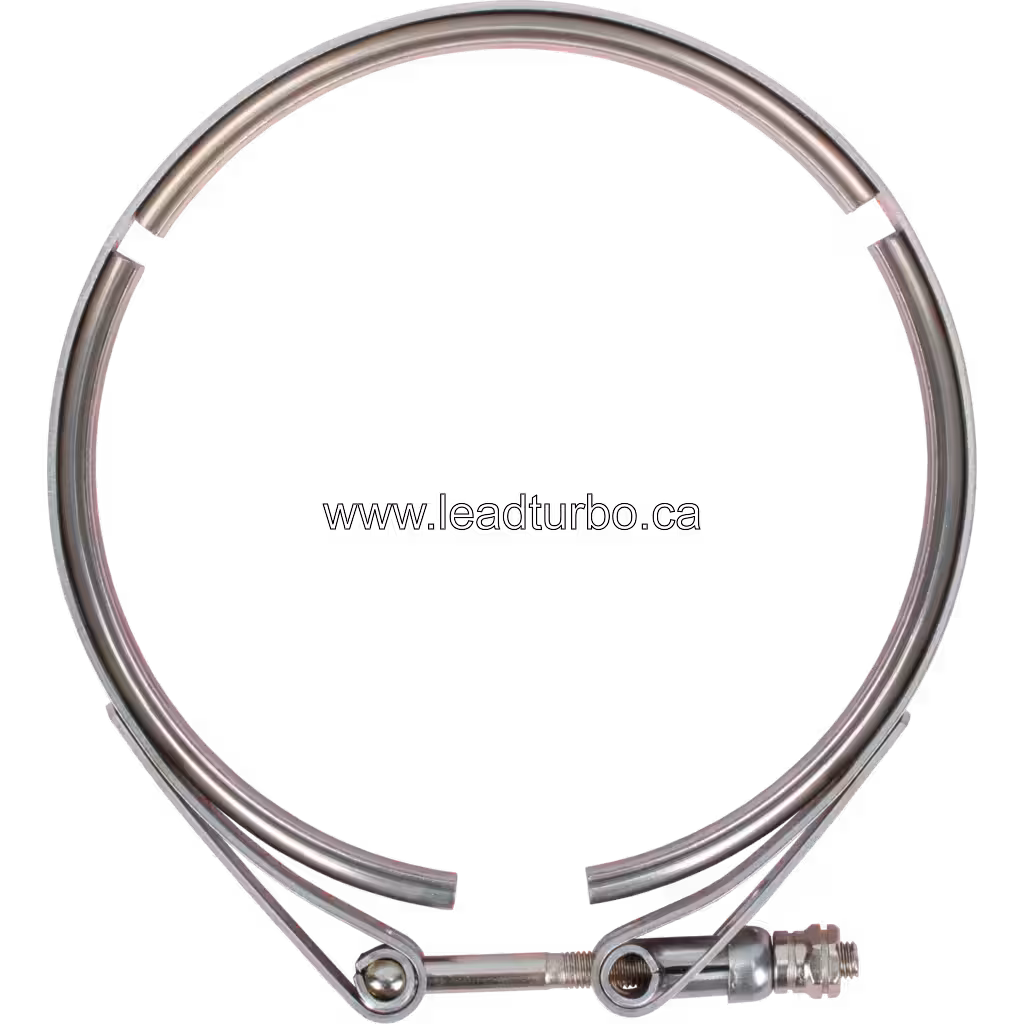V-band 446397-0560 pour Turbo UTV8302 CAT 3512A top view