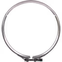 Top view of 3590386 turbocharger V-band with hinged ends