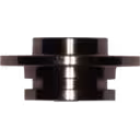 Front view of polished metal thrust ring for 17201-30080 TC