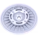 4081050278 BP Back Plate (задня кришка) для турбомоделі J96 thumbnail 4