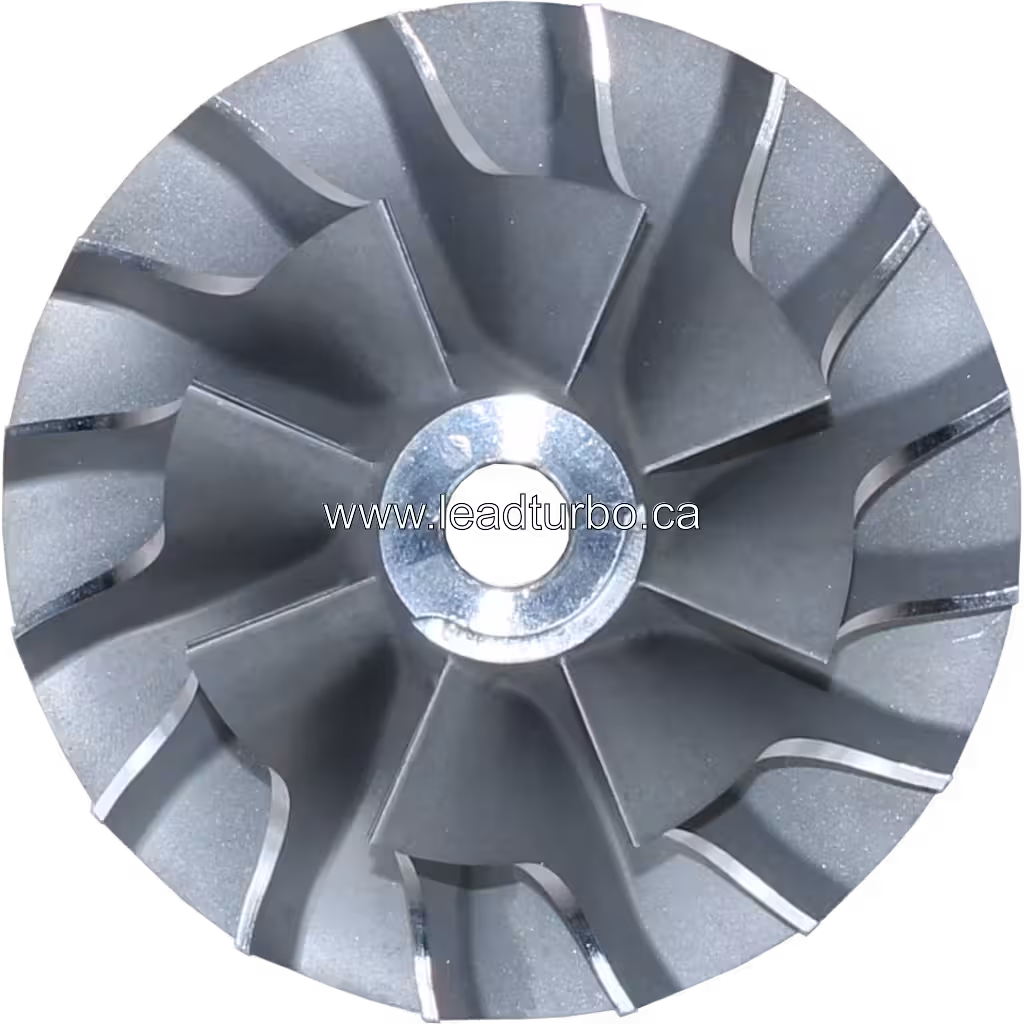 Aftermarket turbo compressor wheel replacement part