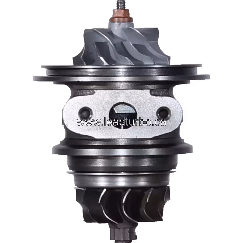 Vue avant du core de turbocompresseur 49177-08110 TD04 pour Mitsubishi 4D56