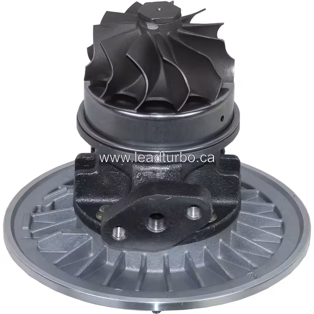 Vue du dessous de la roue de turbine du core 447450-0205