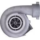 Vue avant du turbocompresseur 466807-5004 BTV8501 montrant les carters compresseur et turbine