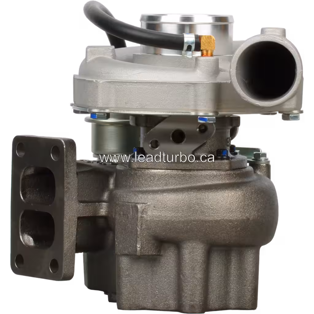 Turbocompresseur 709942-5009 GT3571S vue avant avec carter turbine à deux ports