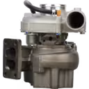 Turbocompresseur 709942-5009 GT3571S vue avant avec carter turbine à deux ports