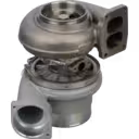 0R5754 turbocharger assembly for CAT 3408T with V-band clamps